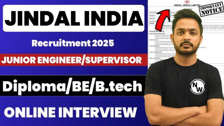 Jindal-India-Recruitment-2025