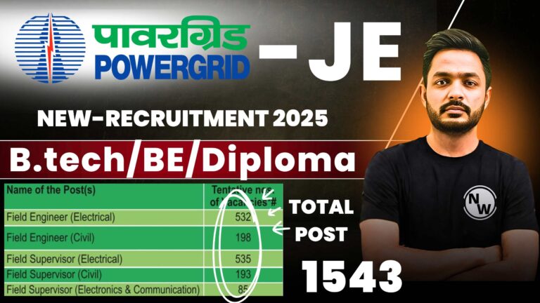 POWERGRID Recruitment 2025