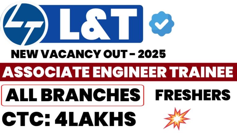 L AND T Mass Recruitment 2025