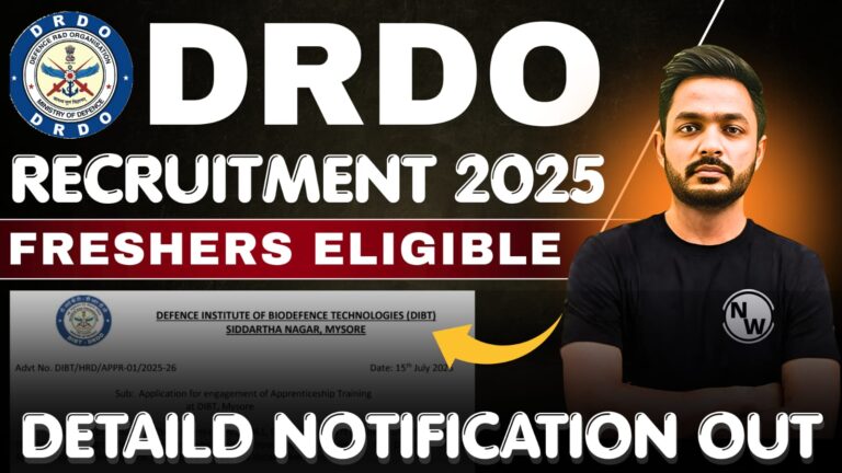 DRDO Recruitment 2025
