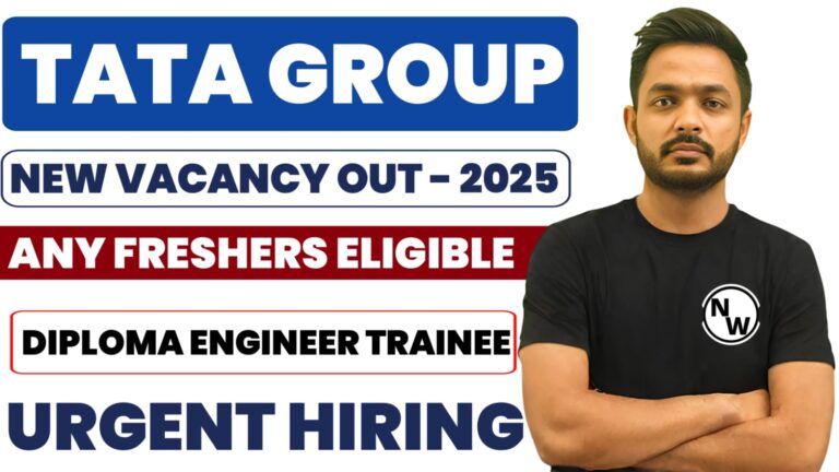 Tata Consulting Recruitment 2025