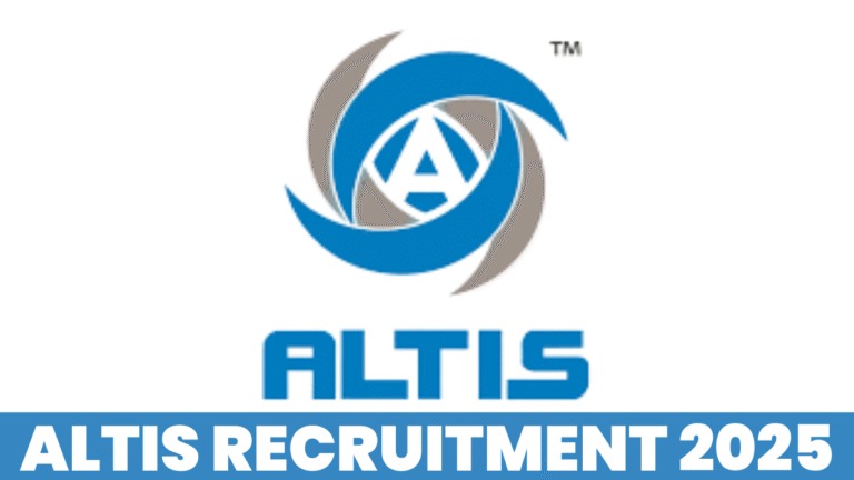 Altis Recruitment 2025