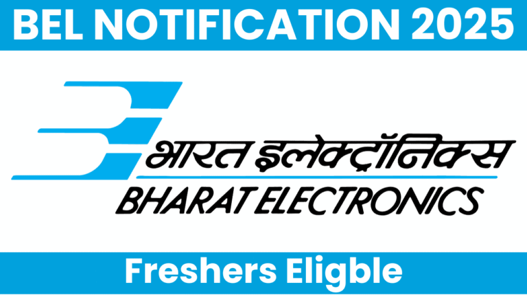 BEL Notification 2025
