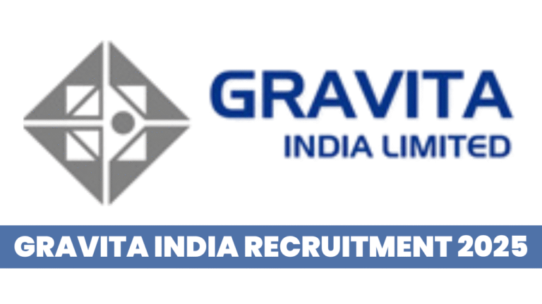 Gravita India Recruitment 2025