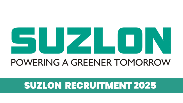 Suzlon Recruitment 2025