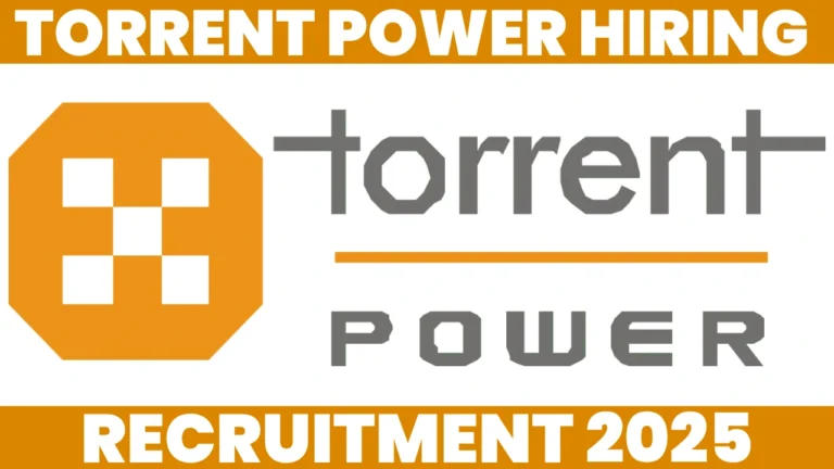 Torrent Power Recruitment 2025