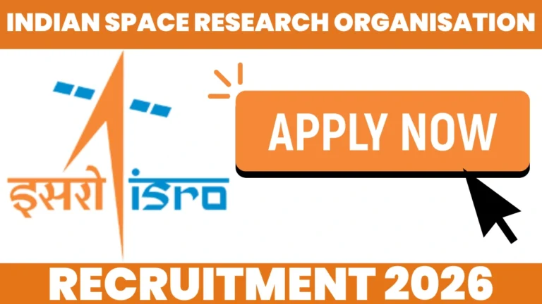 ISRO SAC Recruitment 2026