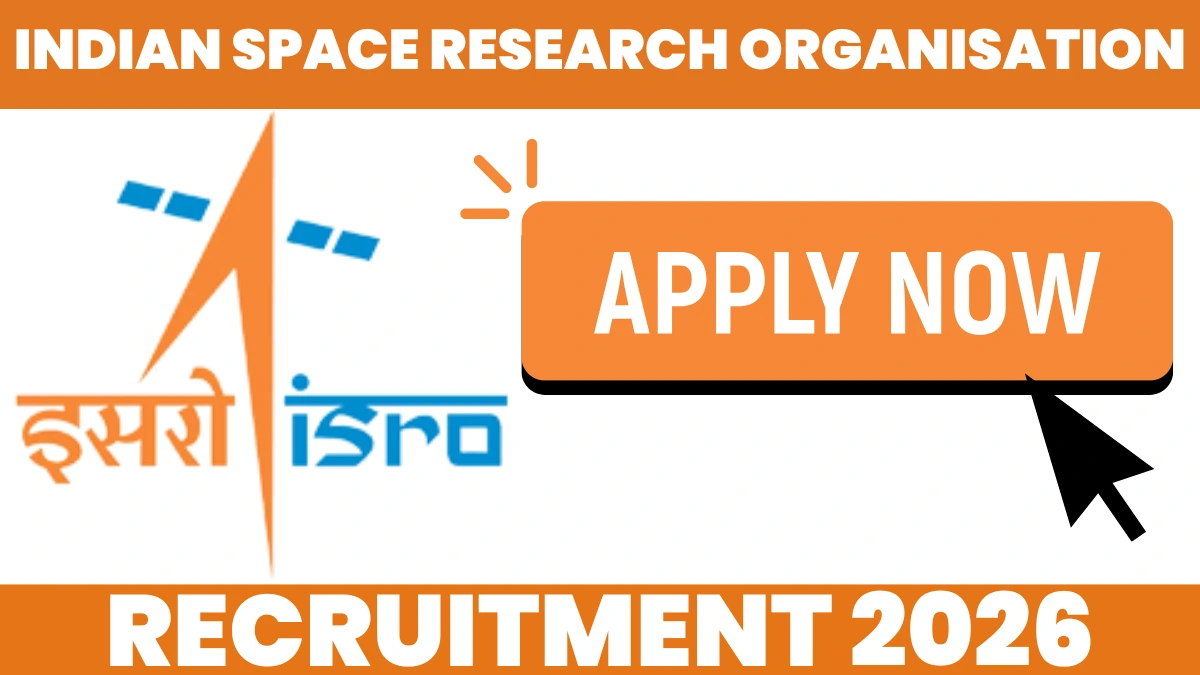 ISRO SAC Recruitment 2026
