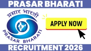 Prasar Bharati Marketing Executive 2026
