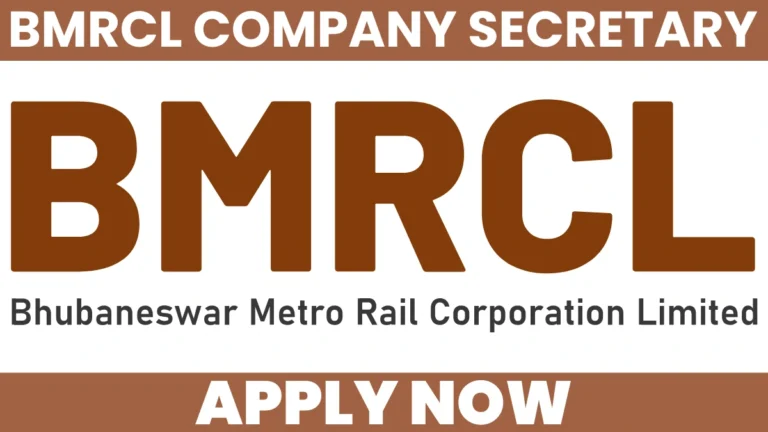 BMRCL Company Secretary Recruitment 2026 Apply Online