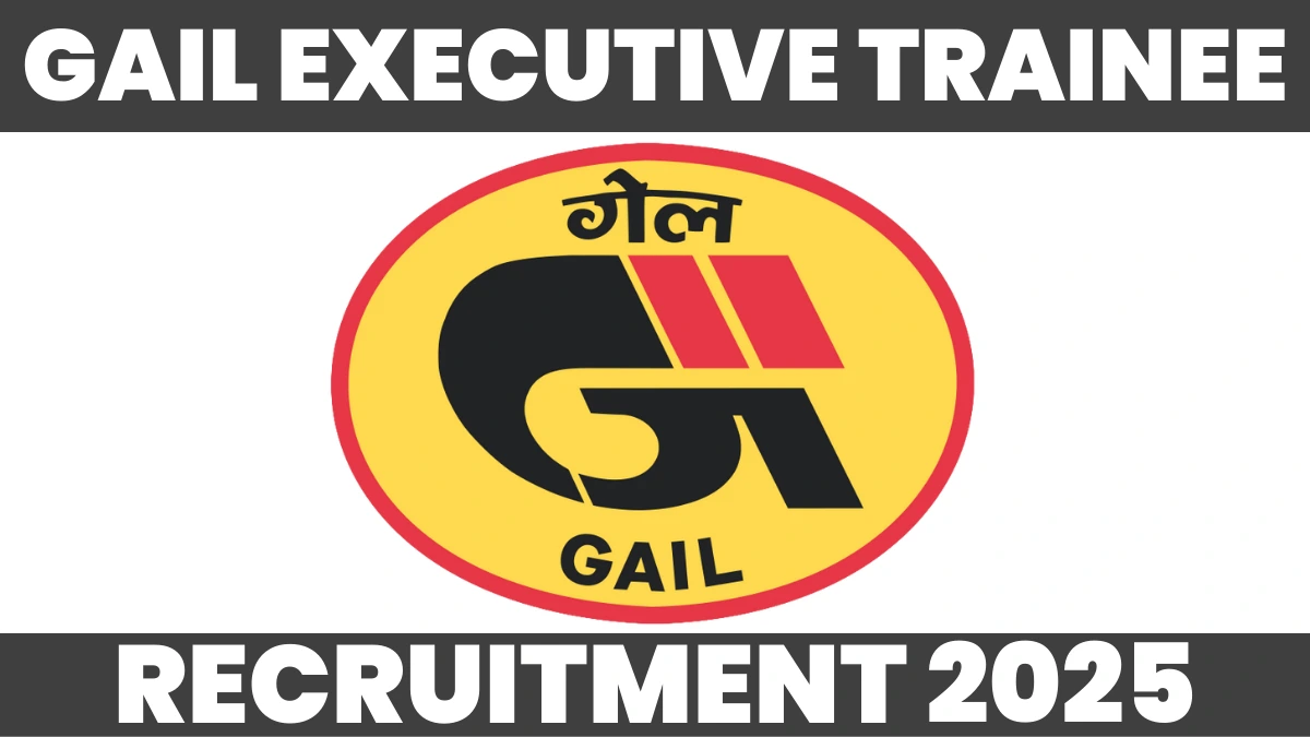 GAIL Executive Trainee Recruitment 2026 Apply Online Through GATE