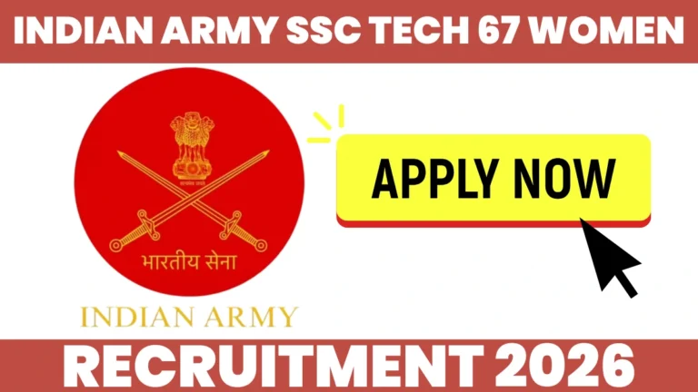 indian-army-ssc-tech-67-women-recruitment-2026