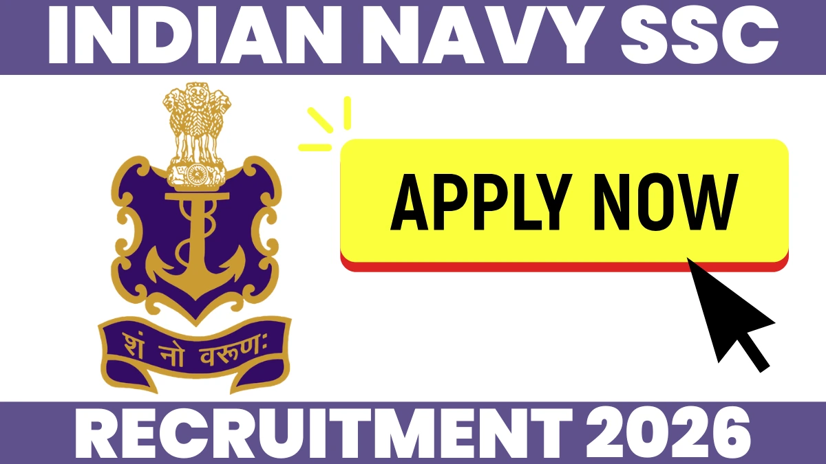 Indian Navy SSC Jan 2026 Recruitment