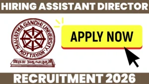 Lady Assistant Director Recruitment 2026