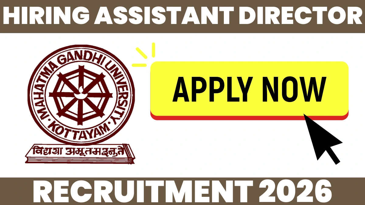 Lady Assistant Director Recruitment 2026