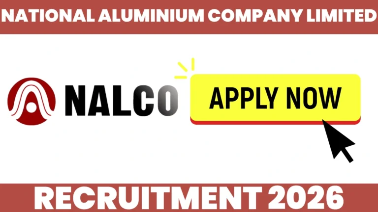 NALCO Recruitment 2026 Notification