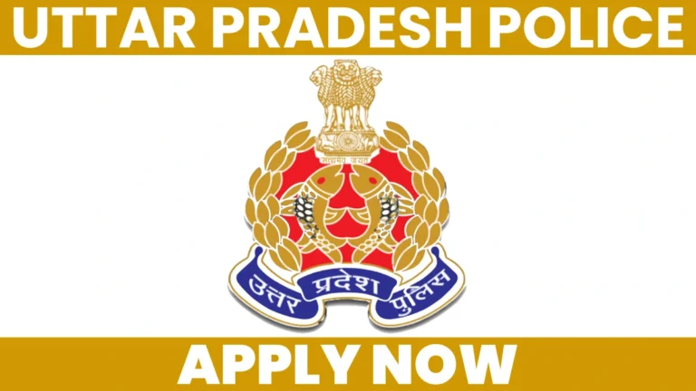 UP Police Constable Recruitment 2026 Apply Online