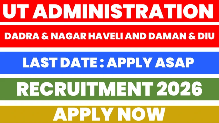 Dadra And Nagar Haveli CWC Recruitment 2026 Notification
