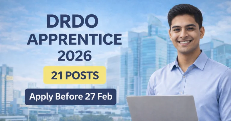 DRDO ISSA Apprentice Recruitment 2026 notification