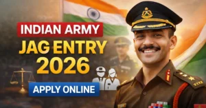 Indian Army JAG Entry Recruitment 2026