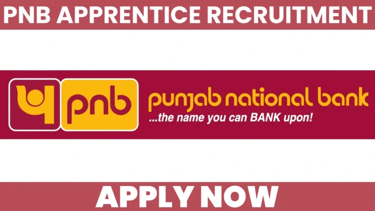 PNB Apprentice Recruitment 2026