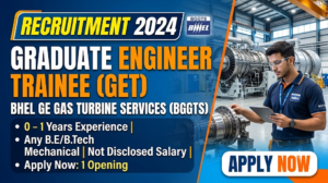 BHEL GE Gas Turbine Services Recruitment 2026 Graduate Engineer Trainee (GET) Jobs website thumbnail