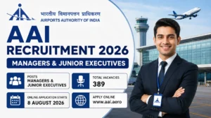AAI Recruitment 2026 for Manager and Junior Executive posts