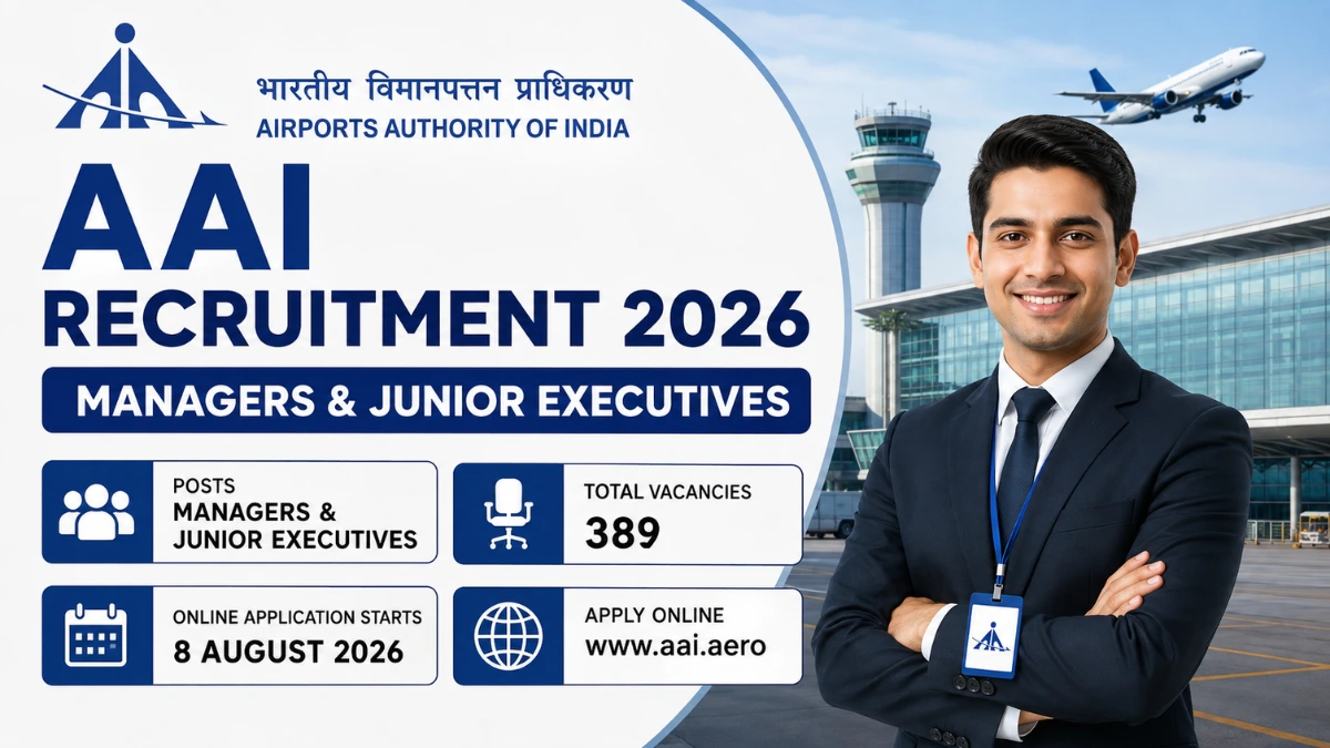 AAI Recruitment 2026 for Manager and Junior Executive posts
