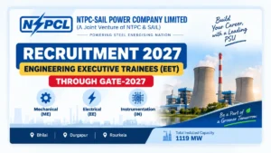 NSPCL Recruitment 2027 – Executive Trainee Through GATE 2027